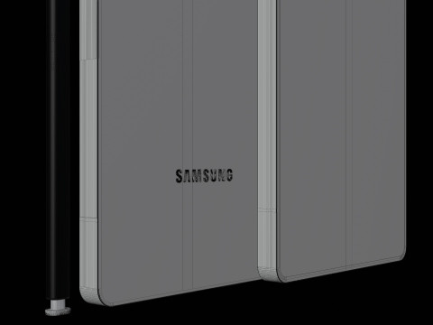 Detailed of Samsung S25 Ultra 3D Model