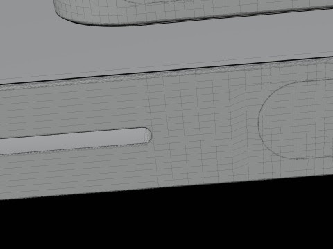 Detailed of Samsung S25 Ultra 3D Model