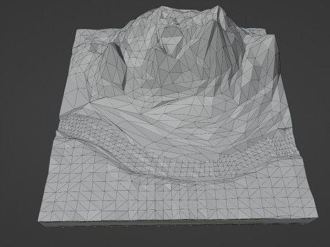 Low Poly Nature Forest Model 3D