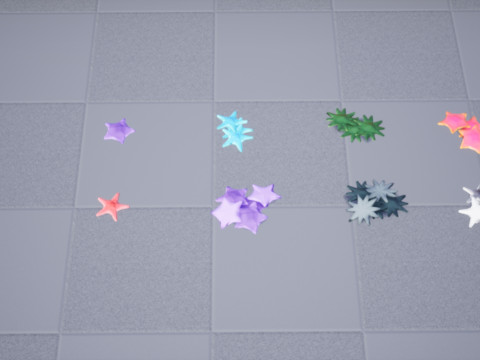 Low Poly Nature Underwater 3D Модель