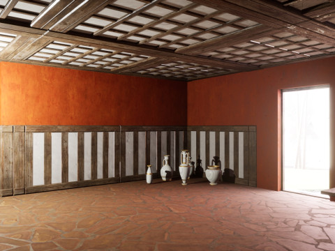 Greek Ancient Island City 3Dモデル