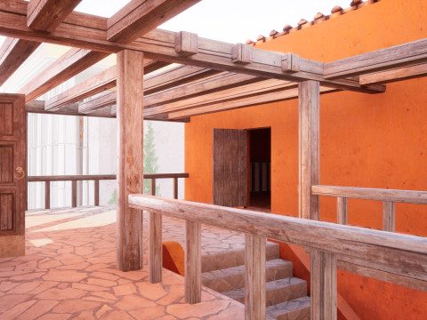 Greek Ancient Island City 3Dモデル