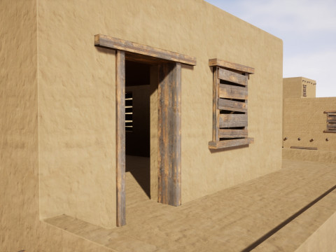 Ancient desert house 3D Model