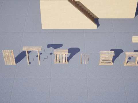 Ancient desert house 3D Model