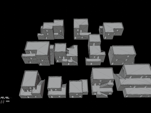 Ancient desert house 3D Model