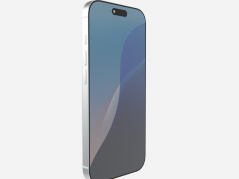 Apple iPhone 17 Pro White 3D 模型