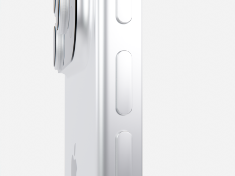 Apple iPhone 17 Pro White 3D 模型
