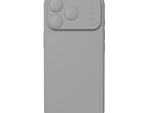 Apple iPhone 17 Pro White 3D Model