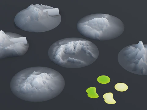 Low Poly Stylized City Pack 3D Model