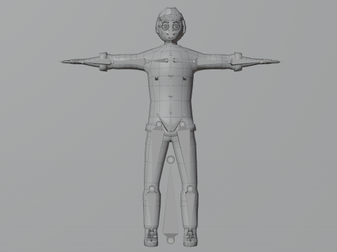 Low Poly Stylized Characters Pack 1 3D मॉडल