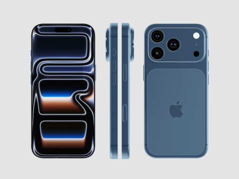 Apple IPhone 17 iPhone 17 Air iPhone 17 Pro iPhone 17 Pro Max 3D 模型