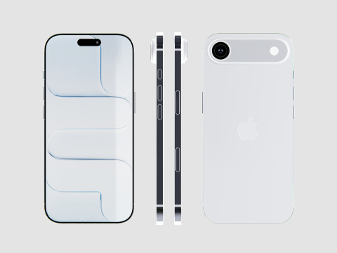 Apple IPhone 17 iPhone 17 Air iPhone 17 Pro iPhone 17 Pro Max 3D 模型