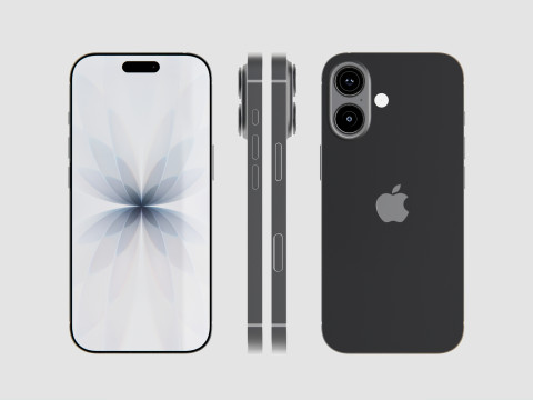 Apple IPhone 17 iPhone 17 Air iPhone 17 Pro iPhone 17 Pro Max 3D 模型