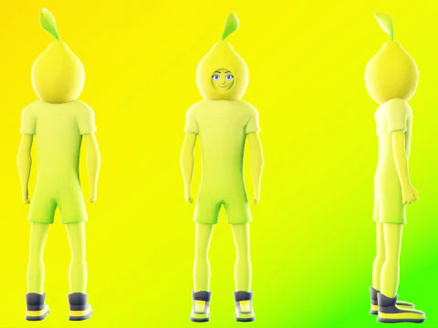 Paquete de personajes casuales 5 Modelo 3D