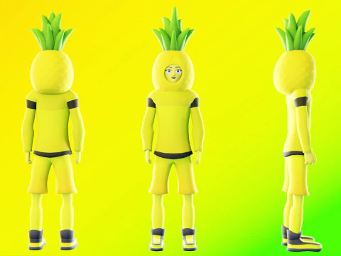 Paquete de personajes casuales 5 Modelo 3D