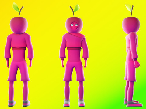 Low Poly Stylized Characters Pack 5 3D Model
