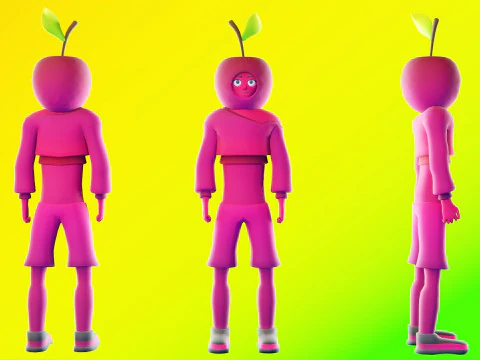 Paquete de personajes casuales 5 Modelo 3D
