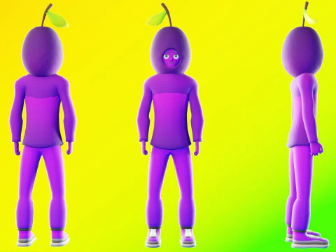 Paquete de personajes casuales 5 Modelo 3D