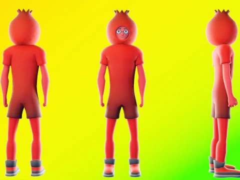Paquete de personajes casuales 5 Modelo 3D