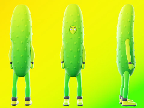 Paquete de personajes casuales 5 Modelo 3D