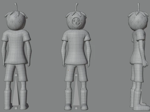 Paquete de personajes casuales 5 Modelo 3D