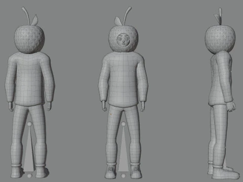 Paquete de personajes casuales 5 Modelo 3D