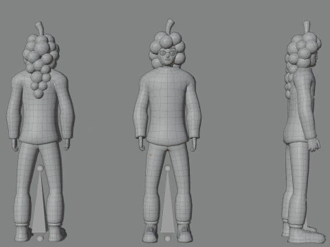 Paquete de personajes casuales 5 Modelo 3D