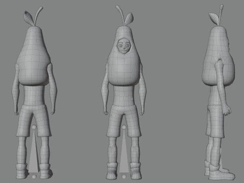 Paquete de personajes casuales 5 Modelo 3D