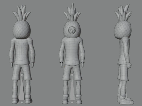 Paquete de personajes casuales 5 Modelo 3D