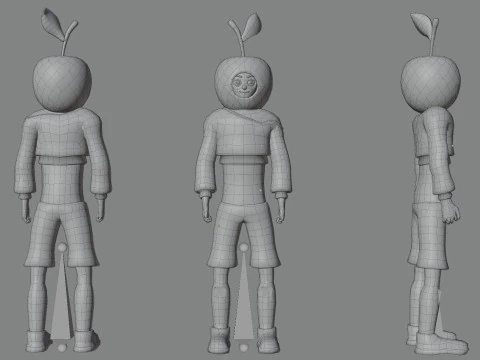 Paquete de personajes casuales 5 Modelo 3D