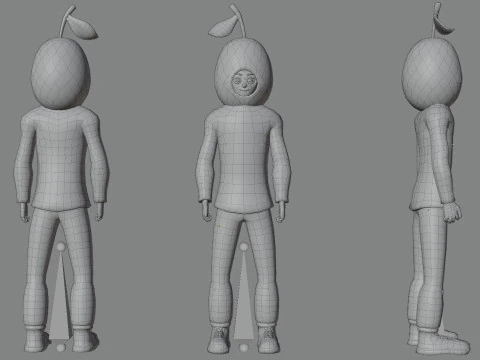 Paquete de personajes casuales 5 Modelo 3D