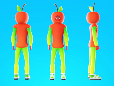 Casual Characters Pack Lite 3D Model