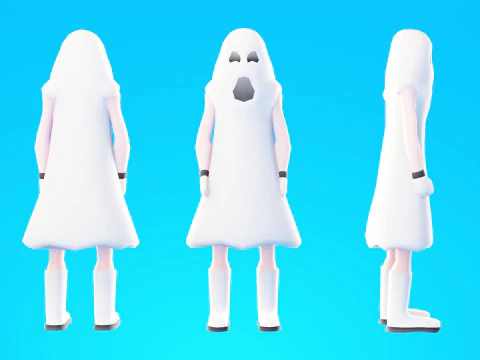 Casual Characters Pack Lite 3D Model