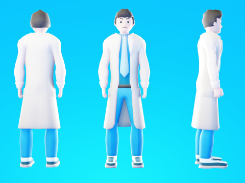 Low Poly Stylized Characters Pack FREE Modelo 3D