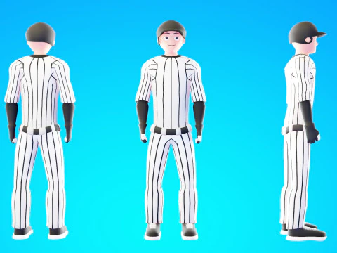 Casual Characters Pack 6 3D Model
