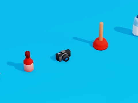 Furniture FREE 3D Model