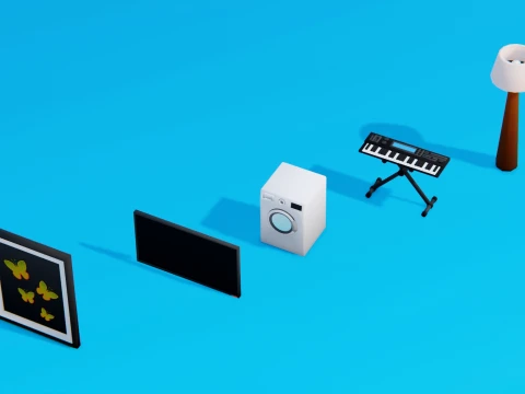 Furniture FREE 3D Model