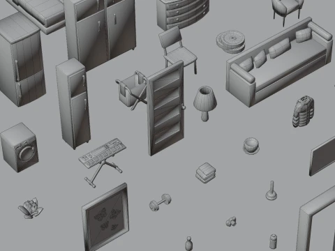 Furniture FREE 3D Model