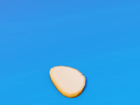 Low Poly Food Pack FREE 3D Model