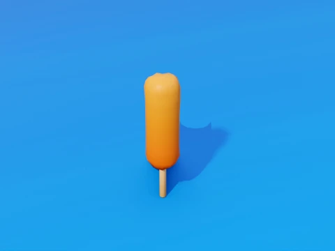 Low Poly Food Pack FREE 3D Model