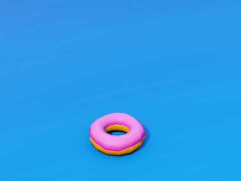 Low Poly Food Pack FREE 3D Model