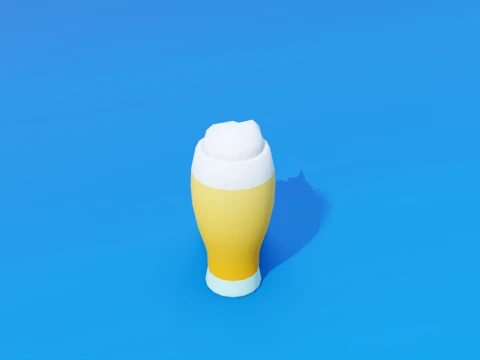 Low Poly Food Pack FREE 3D Model