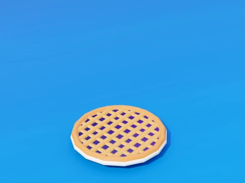 Low Poly Food Pack FREE 3D Model