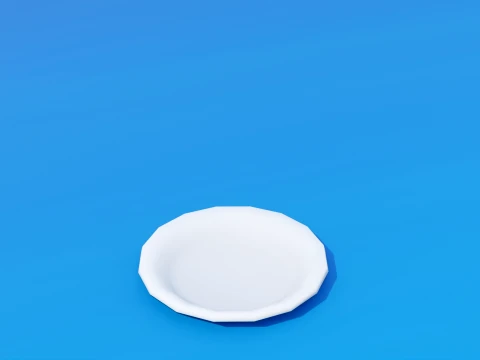 Low Poly Food Pack FREE 3D Model