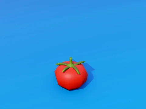 Low Poly Food Pack FREE 3D Model