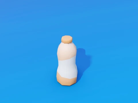 Low Poly Food Pack FREE 3D Model