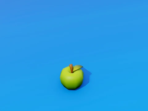 Low Poly Food Pack FREE 3D Model