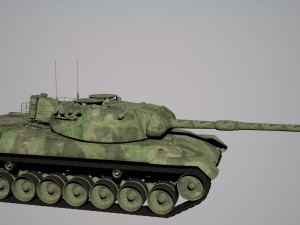 leopard 1 3D Model
