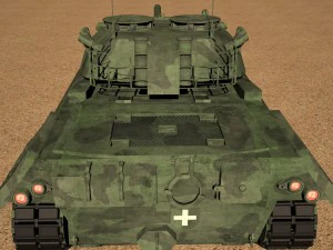 leopard 1 3D Model