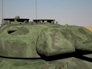 leopard 1 3D Model